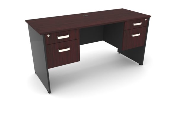 Escritorio con cajonera Escritorio con cajonera